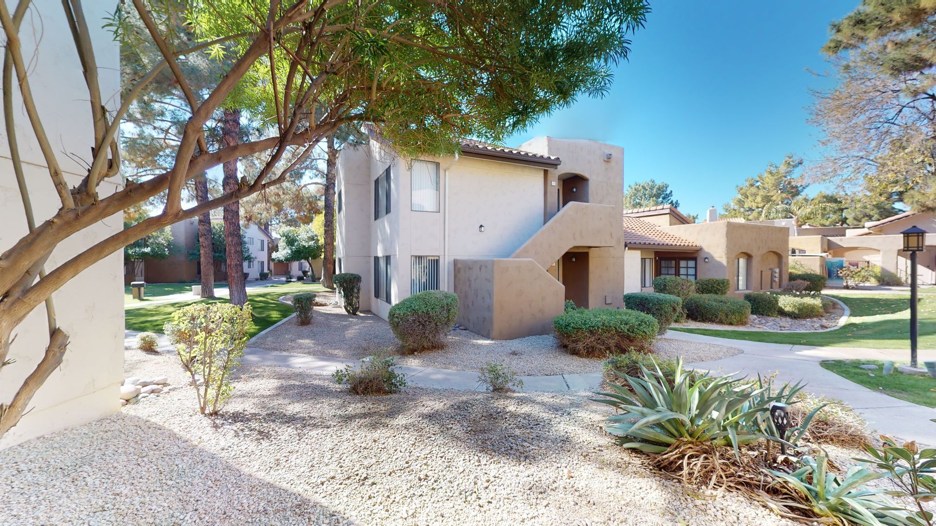 Exterior at Desert Horizon in Scottsdale, AZ.