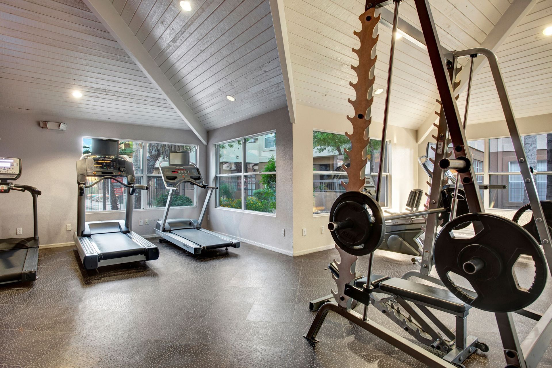 Fitness center at Desert Horizon in Scottsdale, AZ.