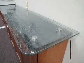 Round edged tabletop — Beaverton, OR — A-1 Glass & Mirror