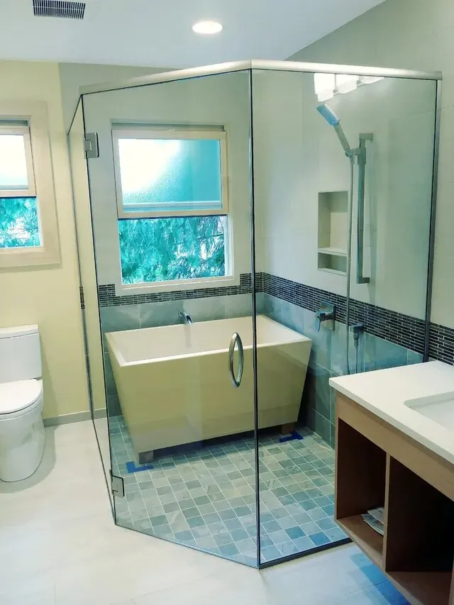 Newly installed shower door — Beaverton, OR — A-1 Glass & Mirror