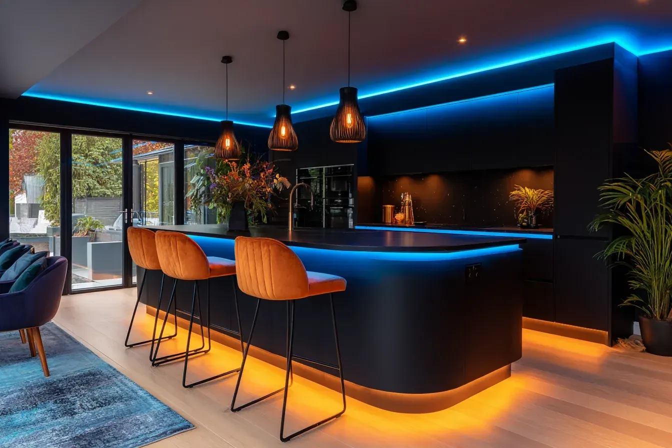 Kitchen renovation Richmond BC | Kitchen remodeling Richmond Canada | Eco-conscious kitchen remodel with bamboo counters and solar-powered lighting. Local contractors reduce emissions and increase efficiency. Every project harmonizes environment and comfort.