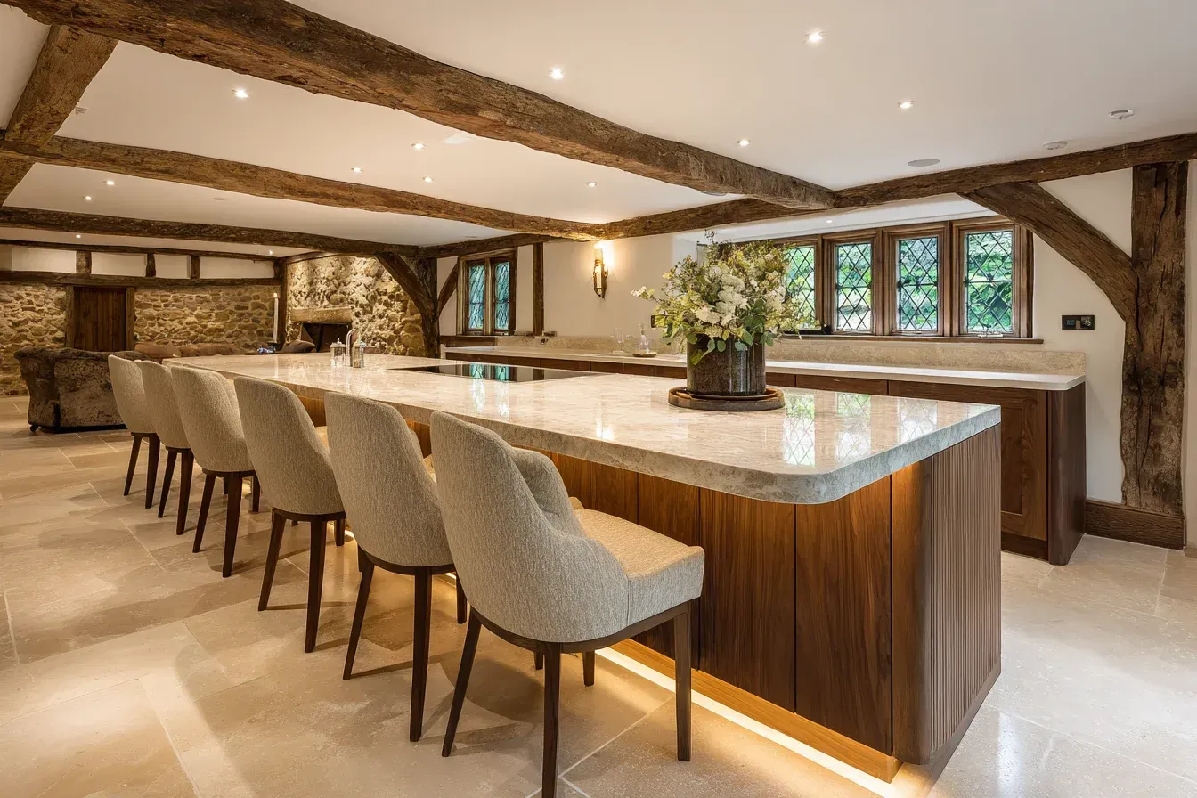 Kitchen renovation Richmond BC | Luxury European kitchen remodel Richmond Canada | Italian marble countertops, German engineered cabinetry, and French oak flooring deliver opulence and precision. Richmond kitchen renovation contractors elevate residential spaces into five-star culinary experiences. Every detail reflects bespoke craftsmanship and timeless elegance.