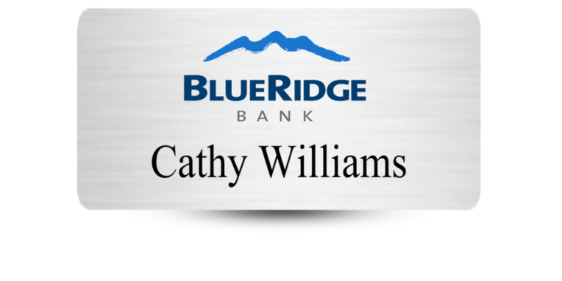 bank name tag