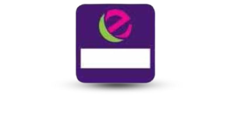 Full-color logo name tag