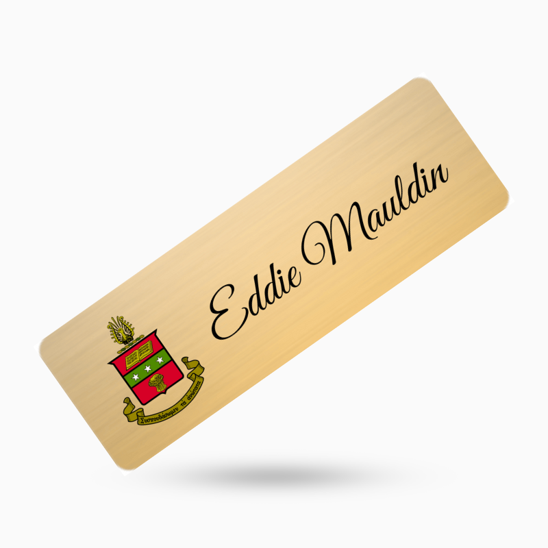 Custom Alpha Chi Omega Sorority Name Tags, Licensed Dealer | Name 