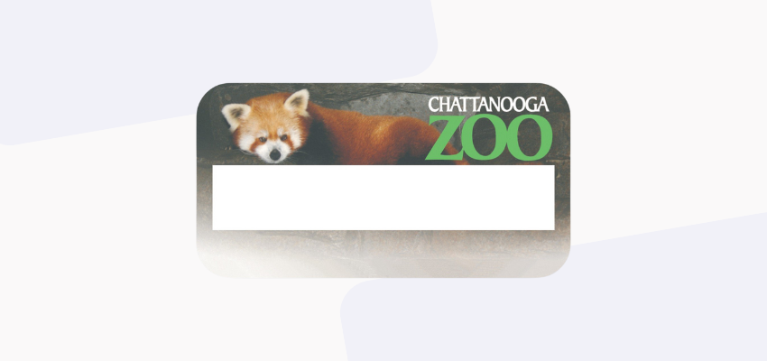 brand-integrated reusable name tag