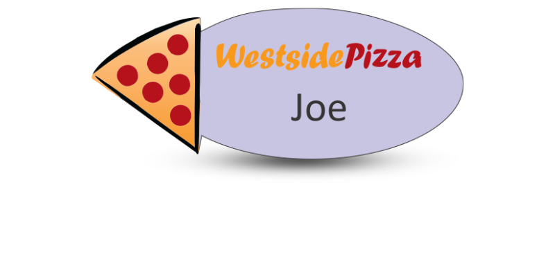 Magnetic Name Tags for restaurants