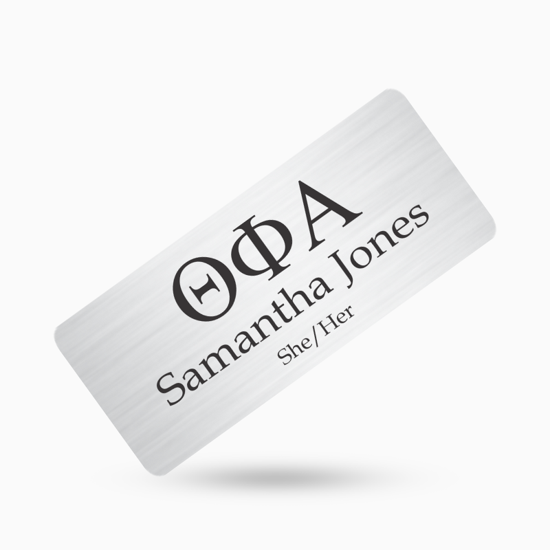 Thea Phi Alpha name tag