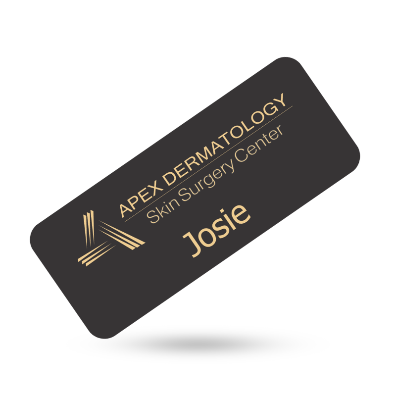 magnetic professional name tag