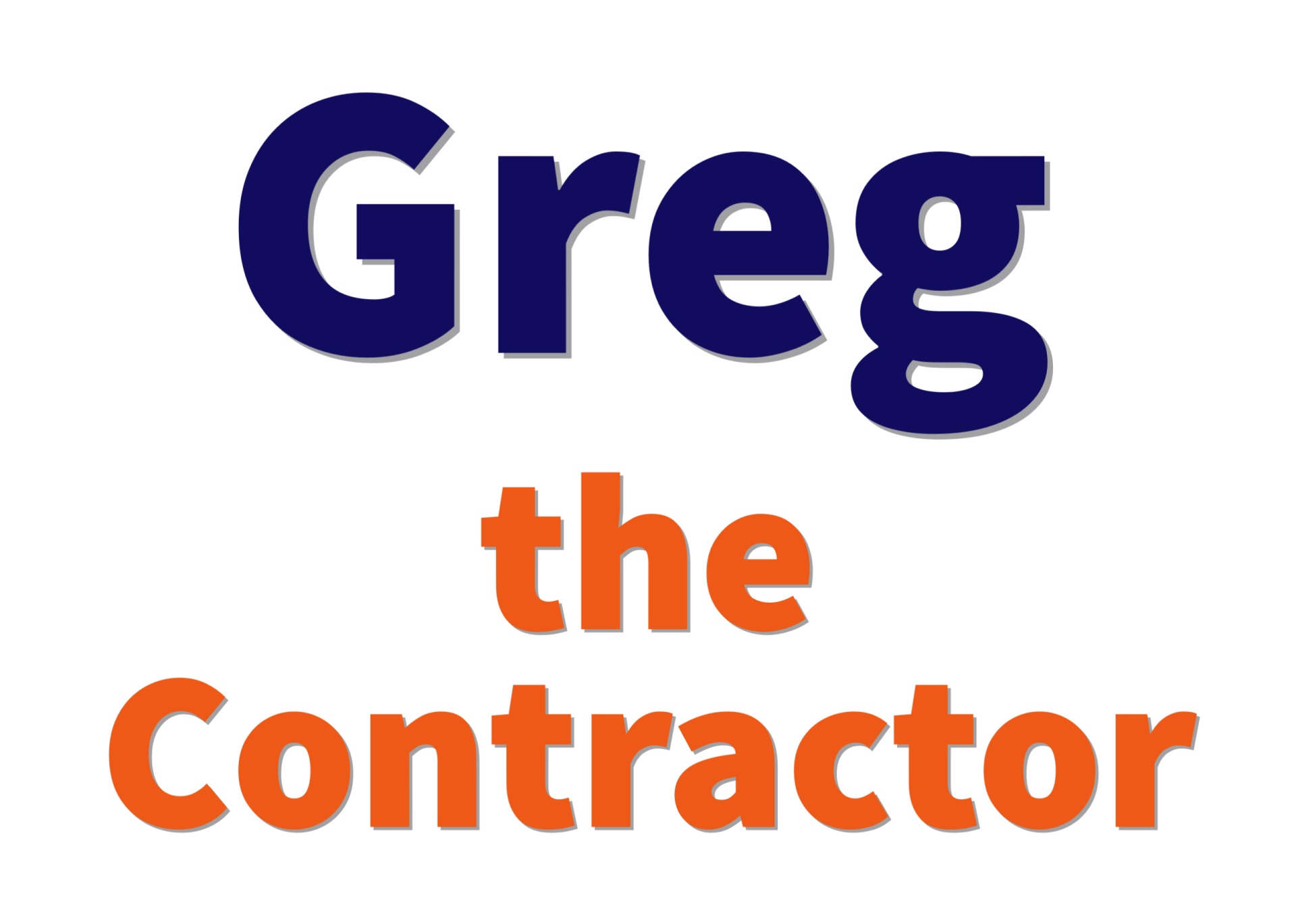 Greg the Contractor Logo 2