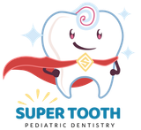 Super hero tooth logo | Best Pediatric Dentist for Preventative, Restorative, and Emergency Dental Care | E Norriton PA