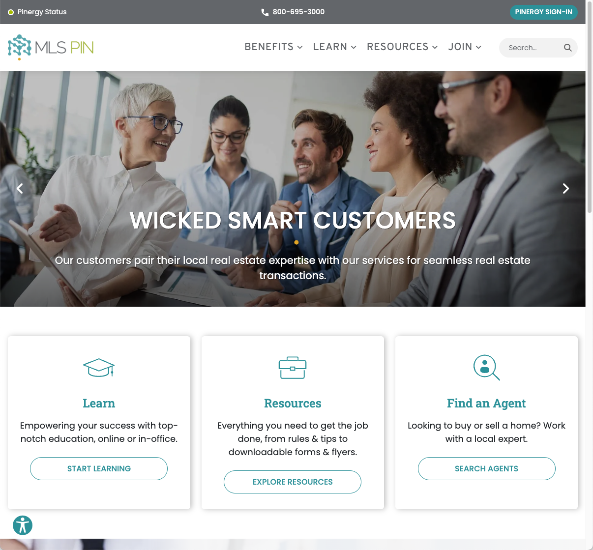 Membio - MLSPIN.com Enterprise Website