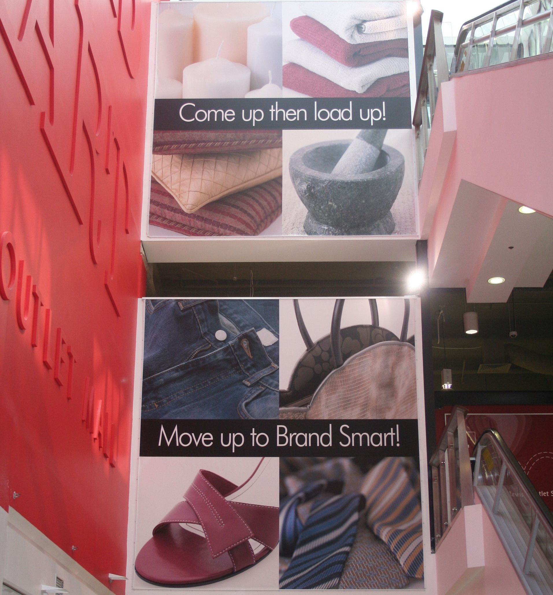 Banner Inside the Mall — Illawarra Sign Group in Bulli, NSW