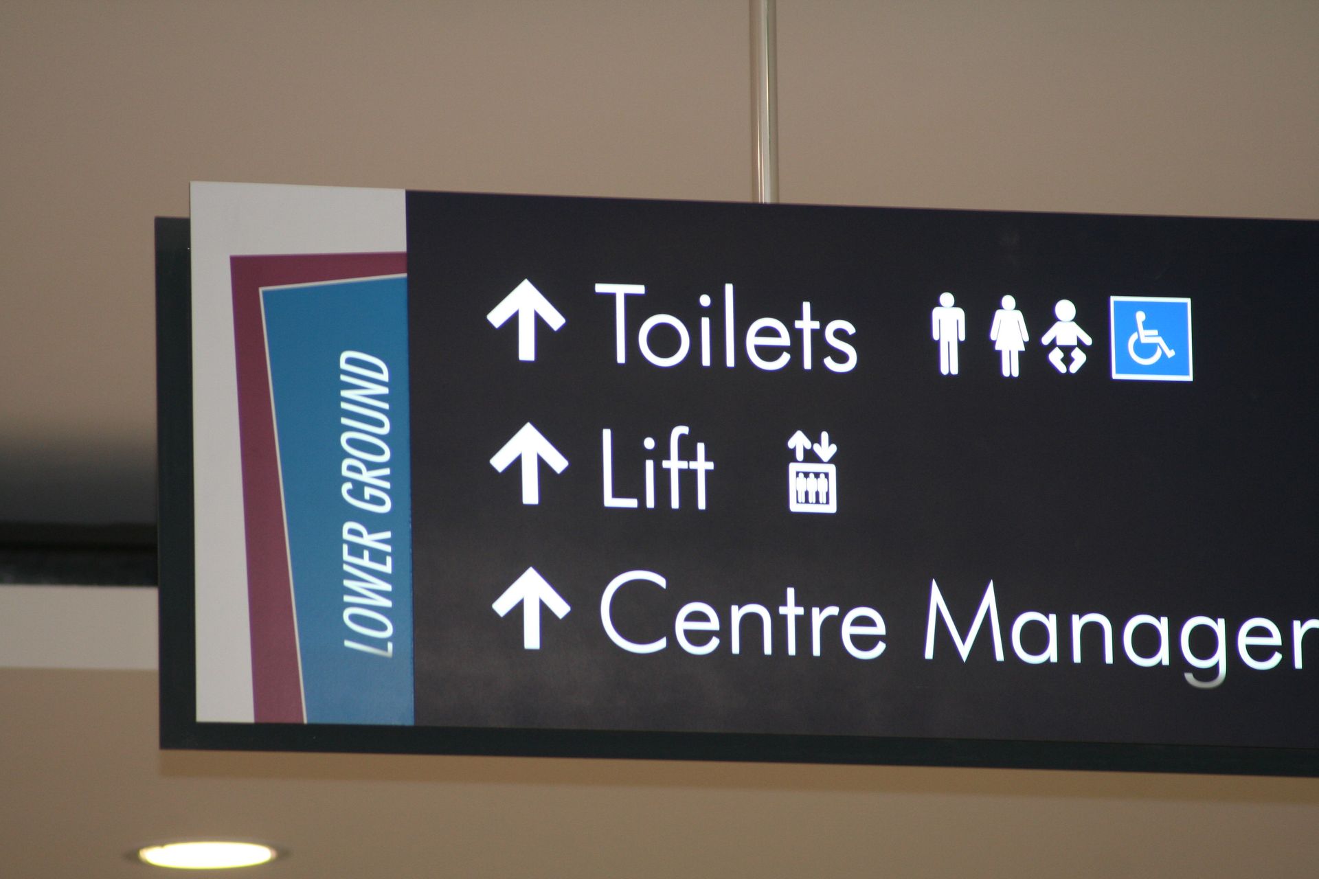 Signboard for Toilet  — Illawarra Sign Group in Bulli, NSW