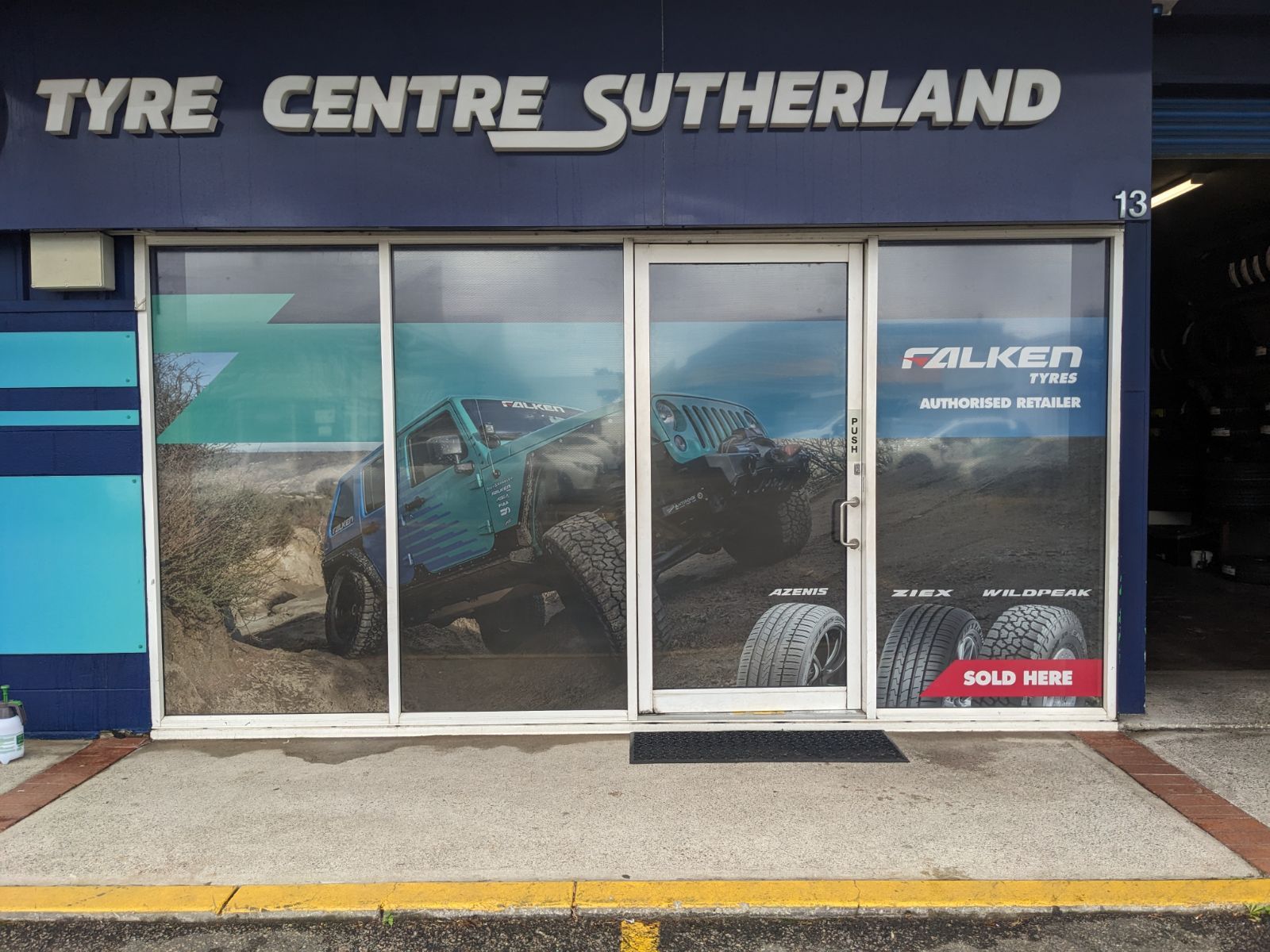 Window Tint with Print — Illawarra Sign Group in Bulli, NSW