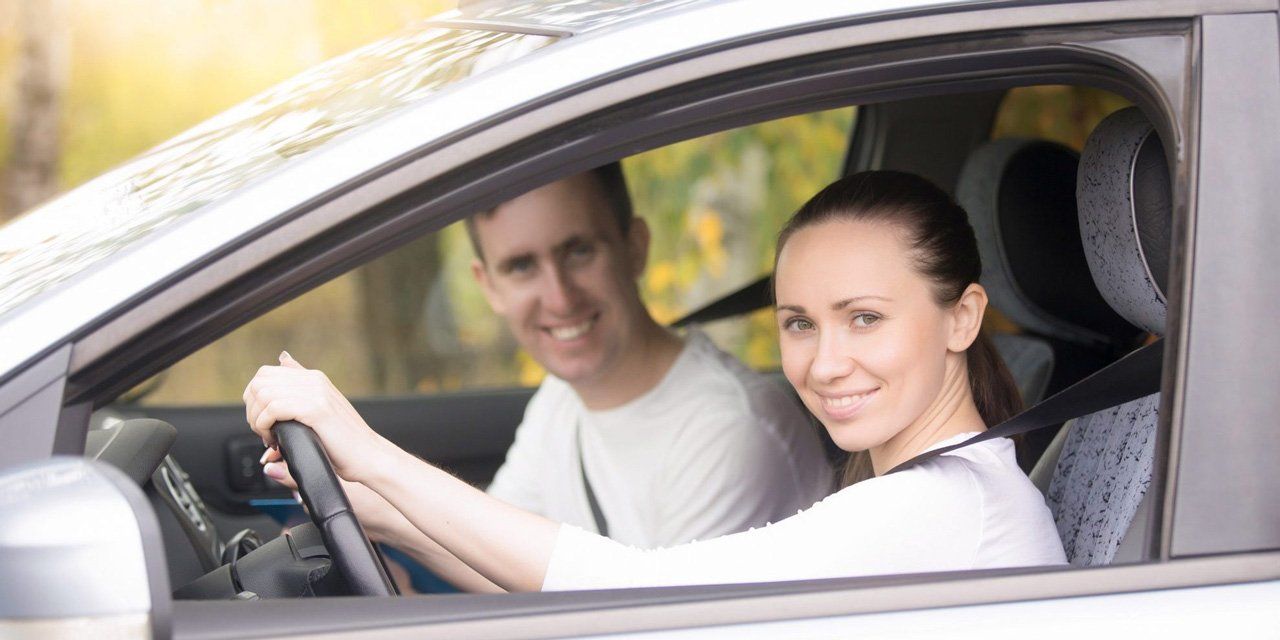 Young Woman Driving — Walnut, CA — Certified Safe Driver