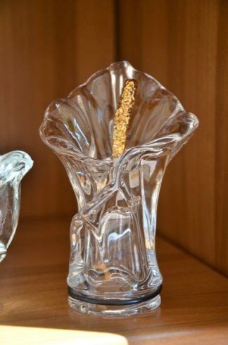 portafiori cristallo