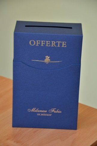 scatola per le offerte