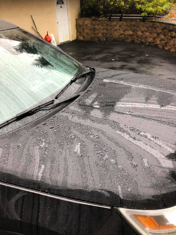 Exterior Car Detailing — Clean Hood of a Car in West Chester, PA
