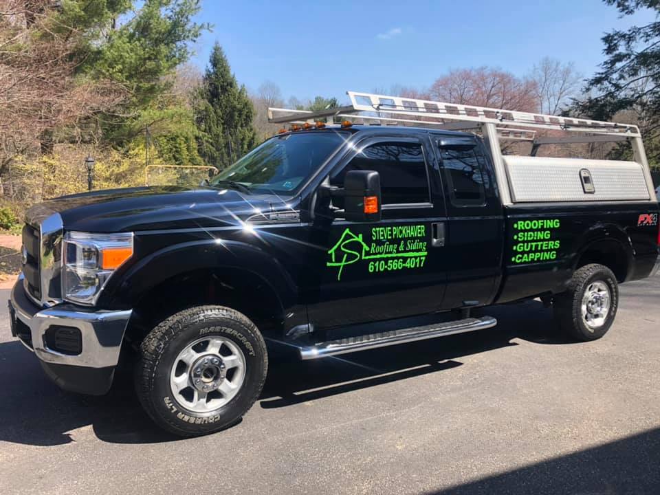 Mobile Car Cleaning — Clean Black Pick Up Truck in West Chester, PA