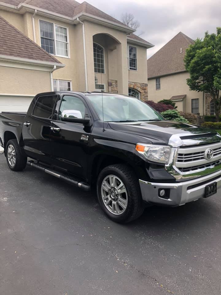 Mobile Car Wash — Black Pick Up Truck in West Chester, PA