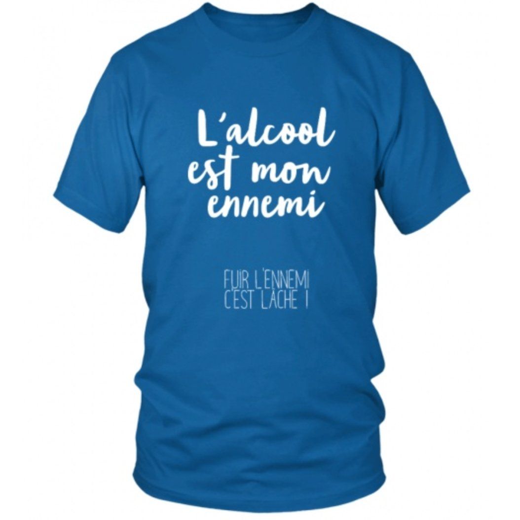 L'alcool est mon ennemi (foncé)