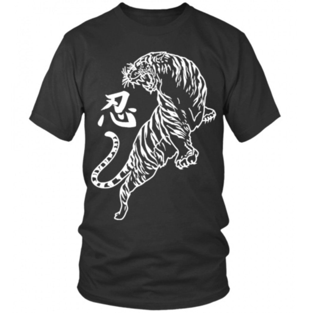 Tigre et symbole Nin