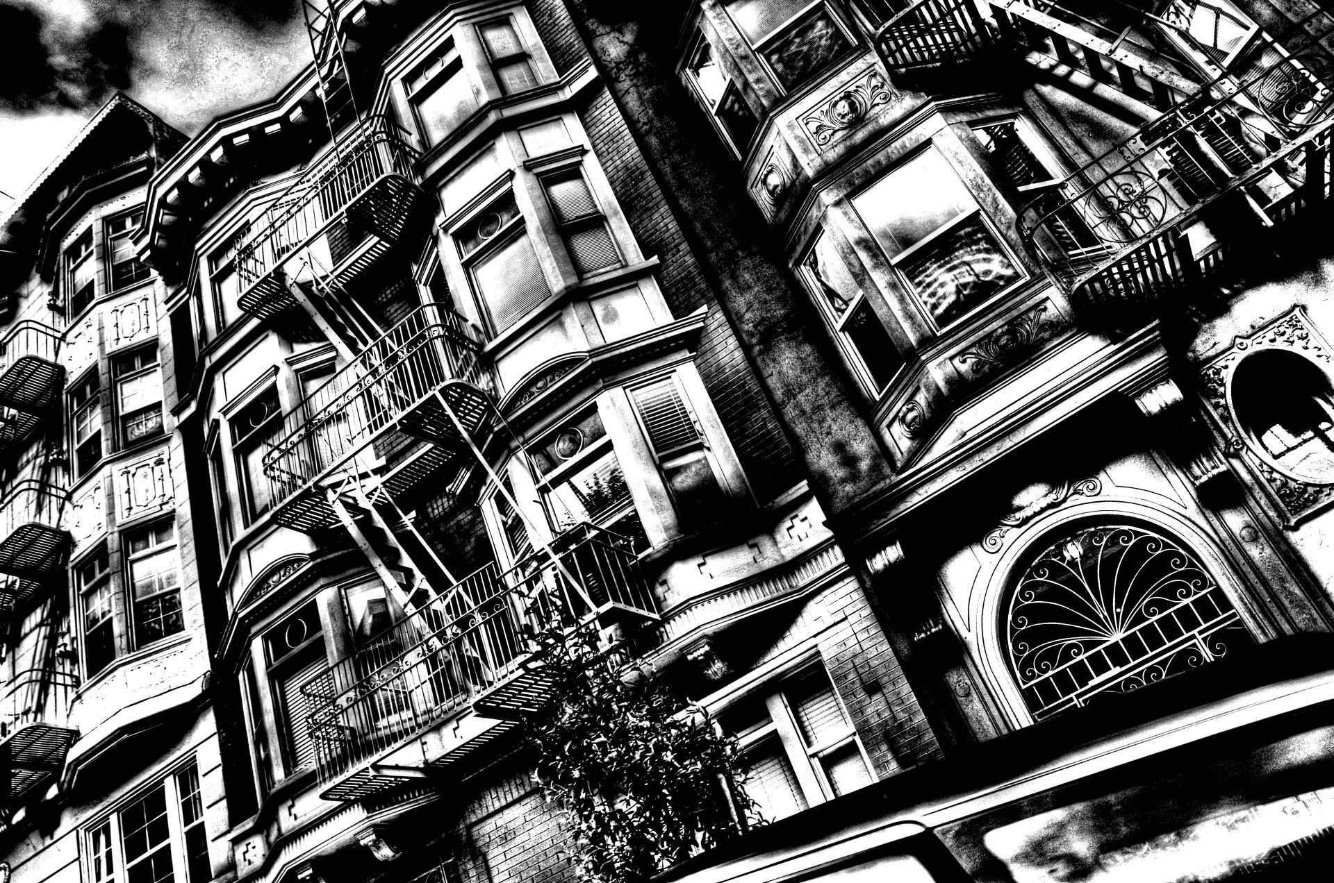 Immeubles victoriens à San Francisco