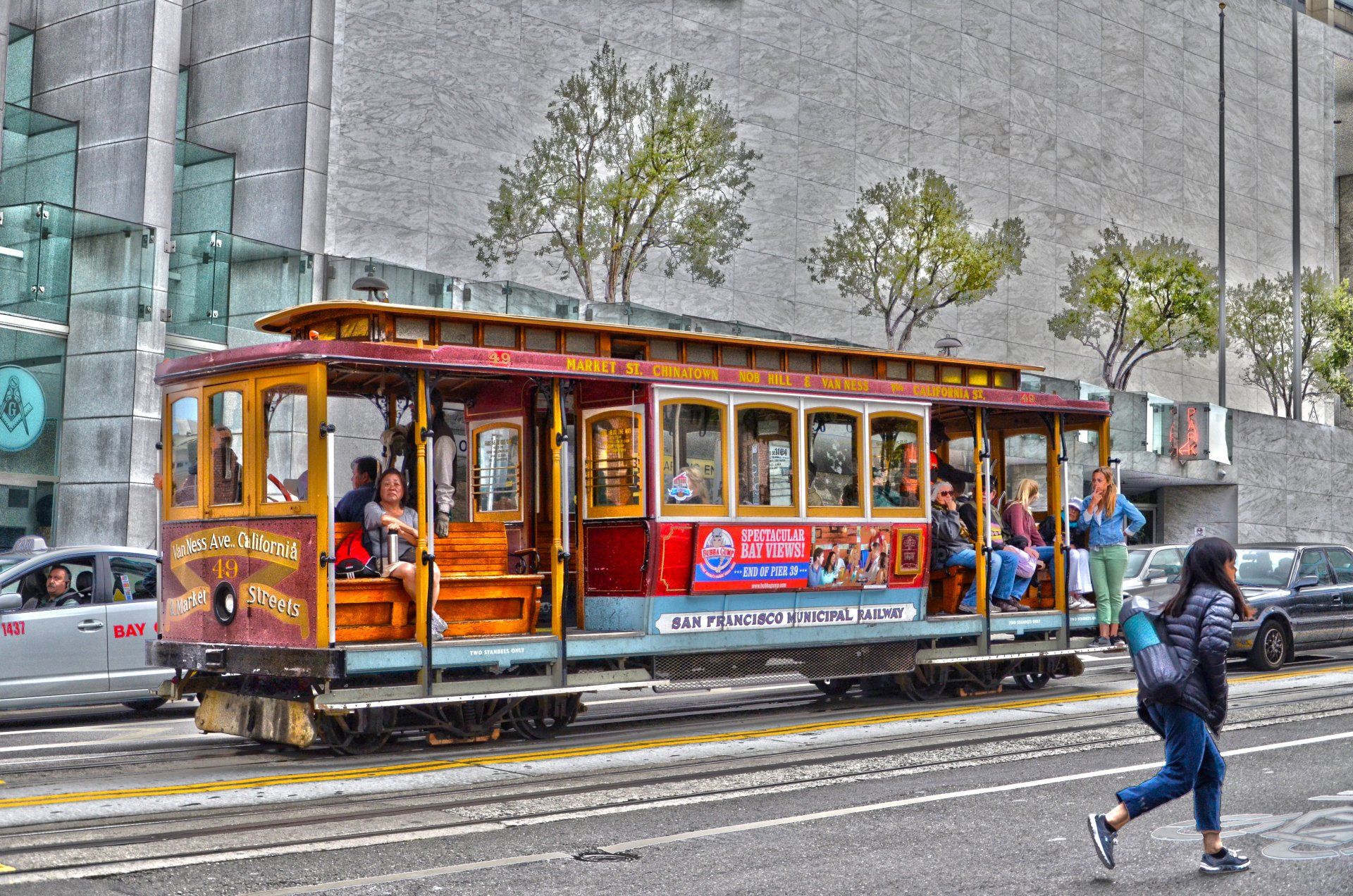 Cable car à San Francisco