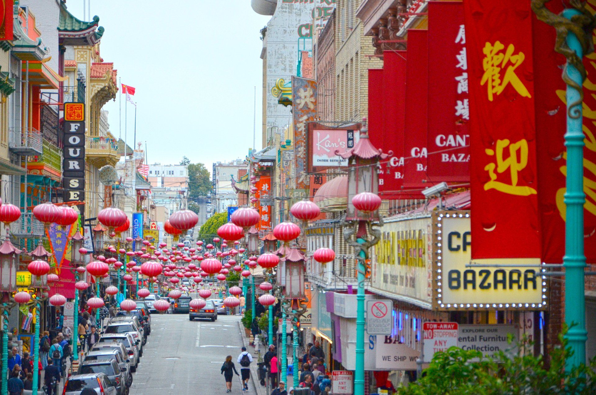 Quartier Chinatown à San Francisco