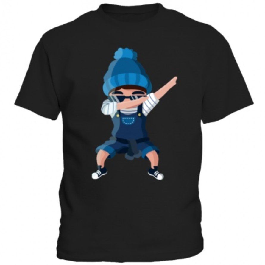 Dab enfant avec bonnet