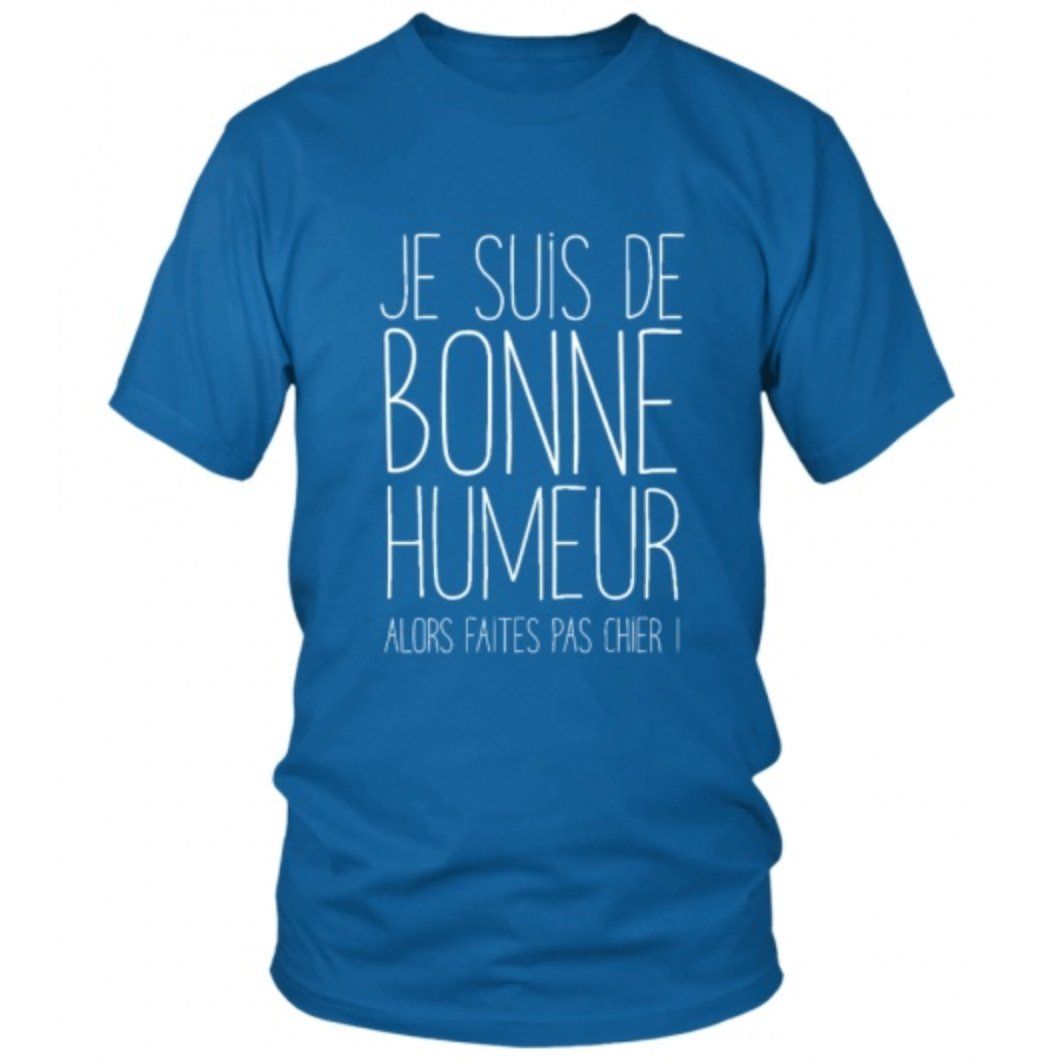 je suis de bonne humeur foncé