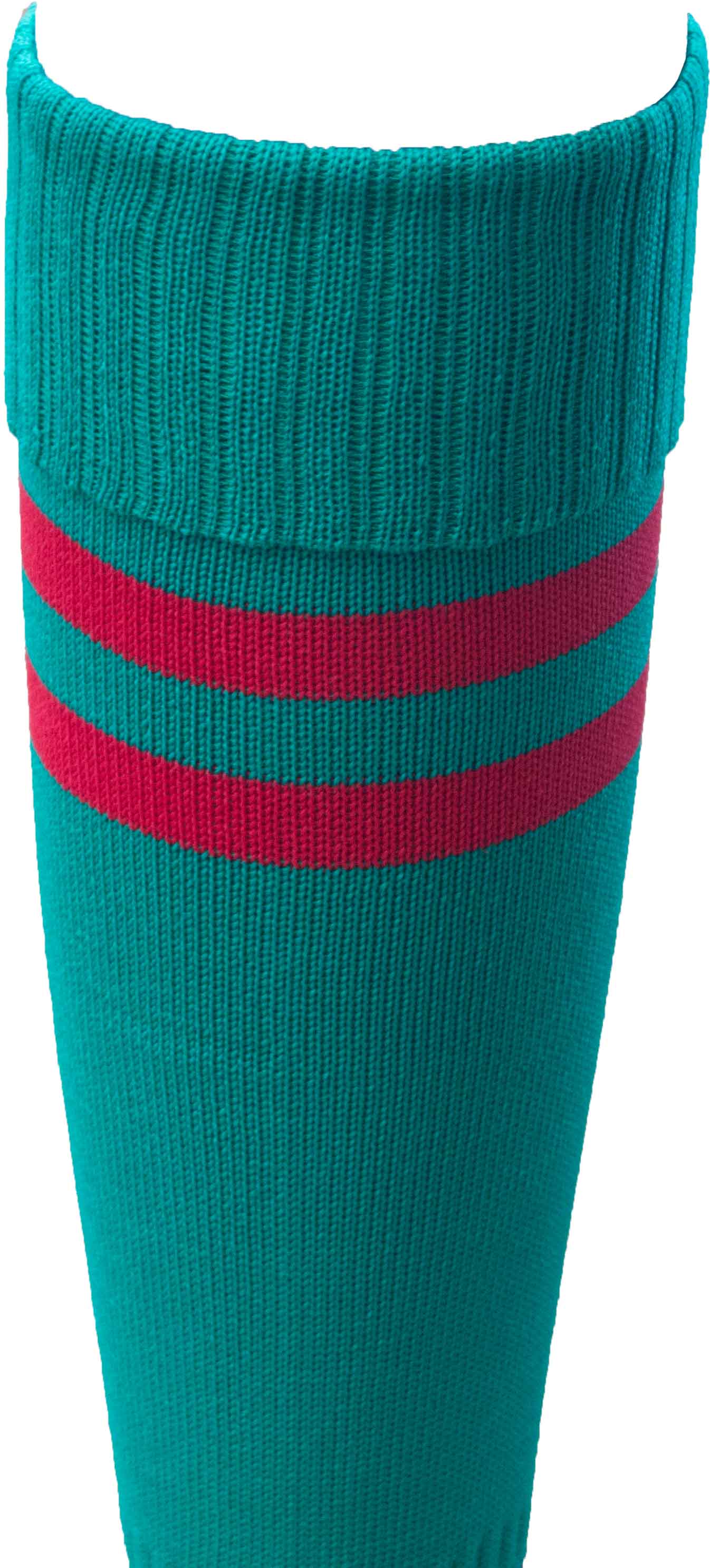 calza variante con due righe nella gamba dopo il bordo