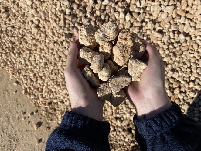 20-50mm Oversize Limestone — Koorlong, VIC — Waste Materials