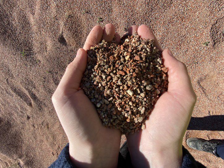 0-4mm Coarse Brick  — Koorlong, VIC — Waste Materials