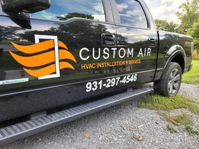 Black truck with