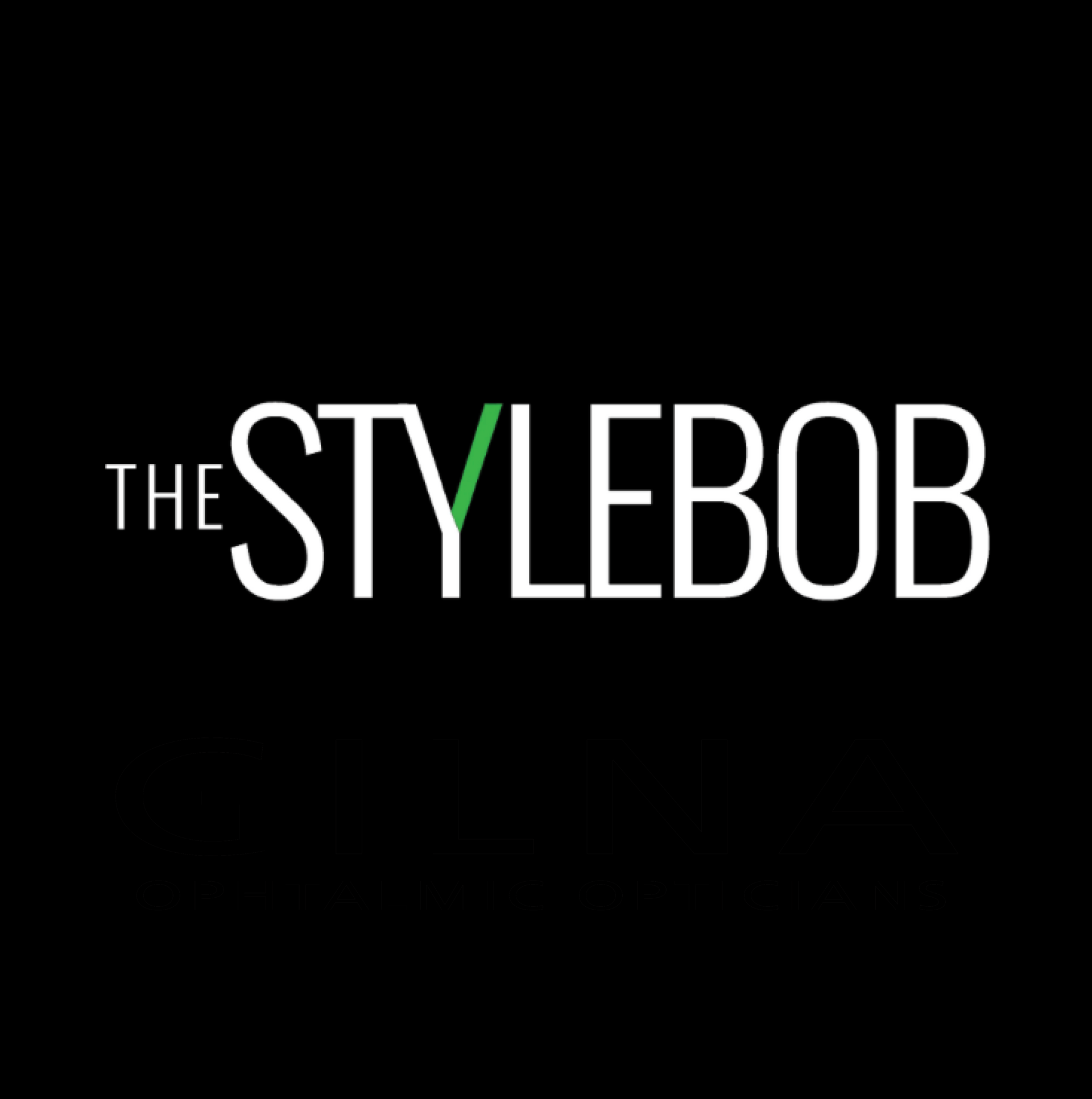 The Stylebob logo with white text on black background. 