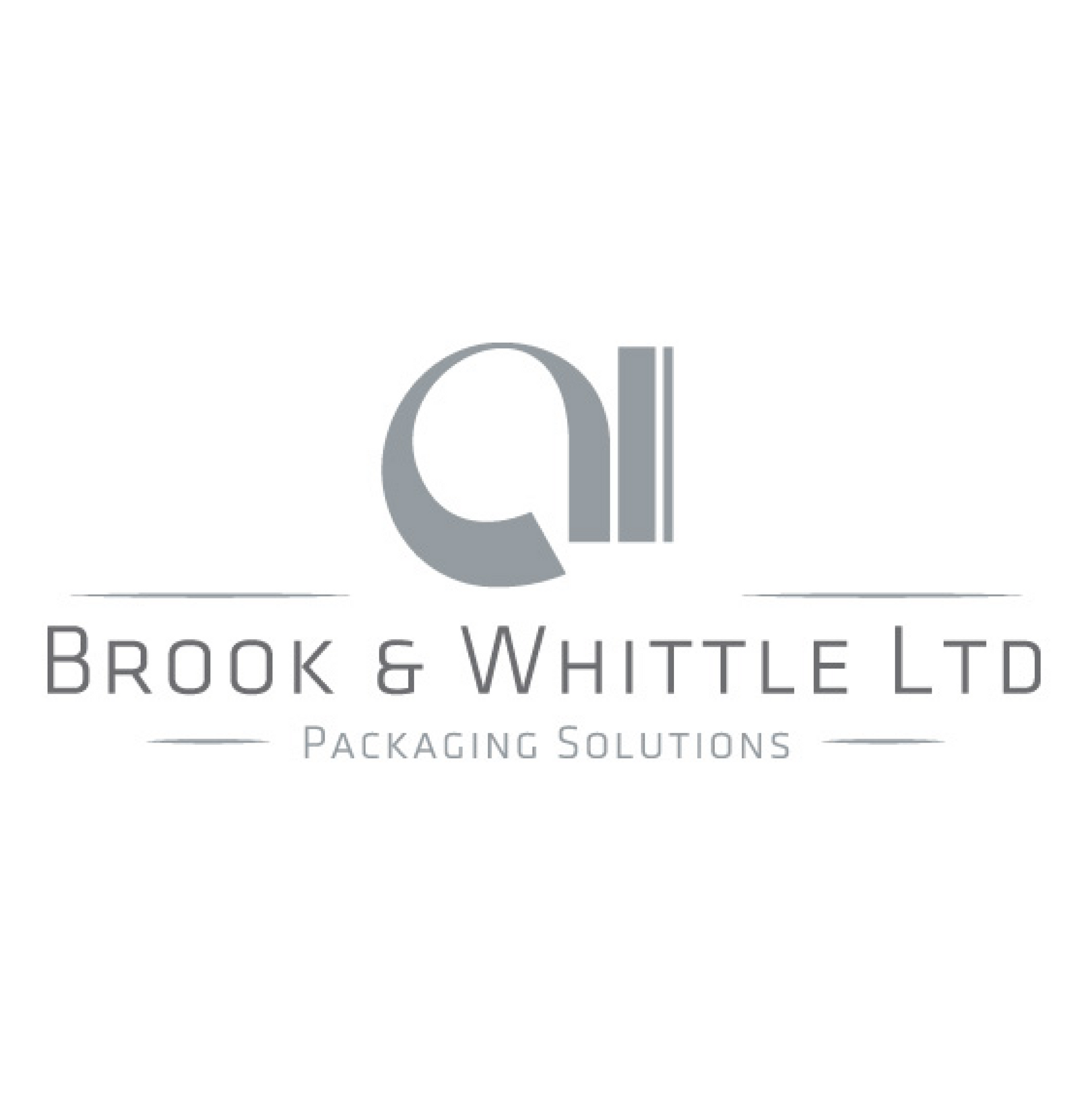 Logo for Brook & Whittle Ltd, packaging solutions, with 