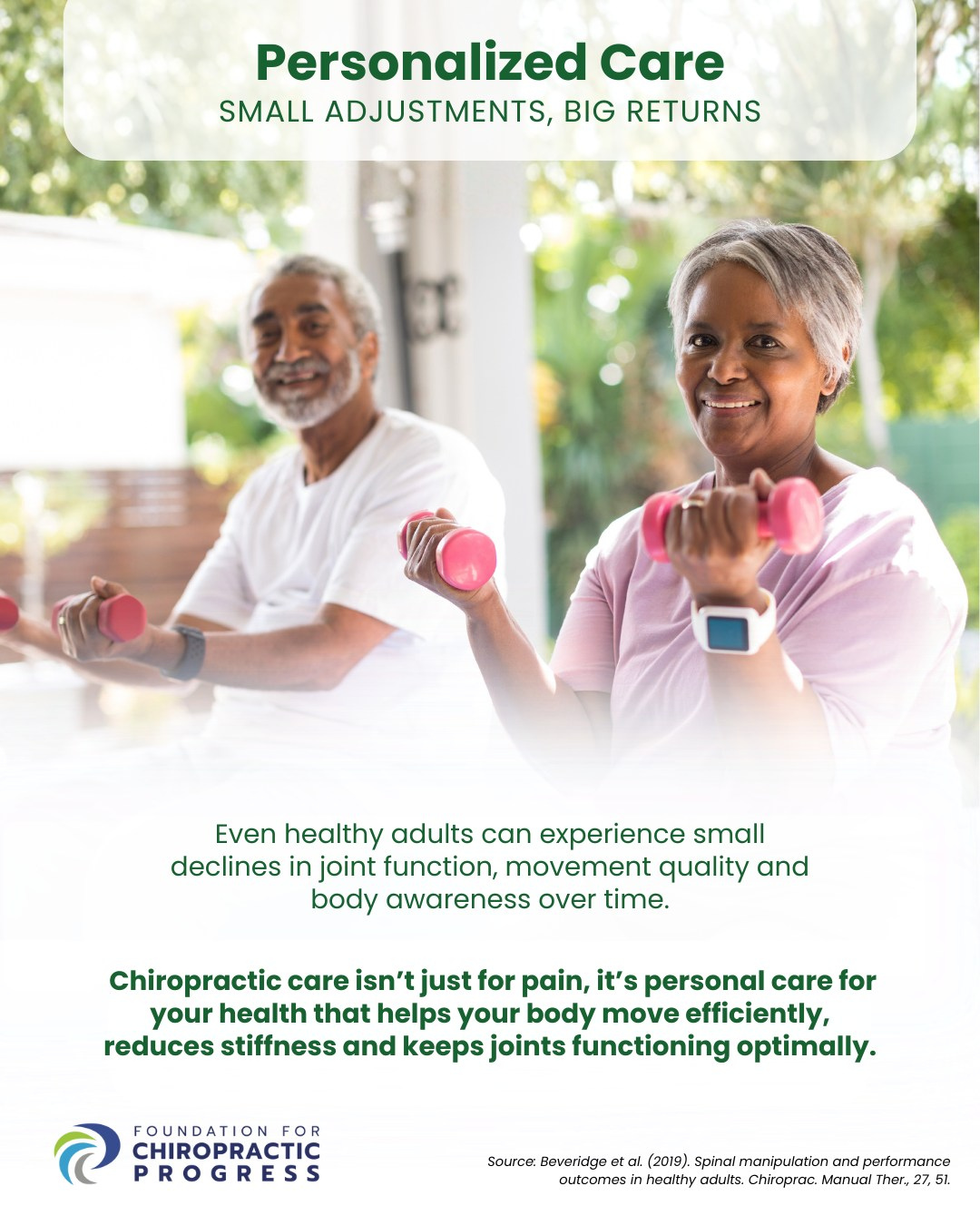 Senior African American couple smiling while exercising with pink dumbbells