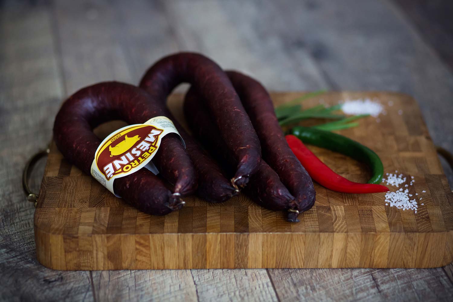 Beef sausage