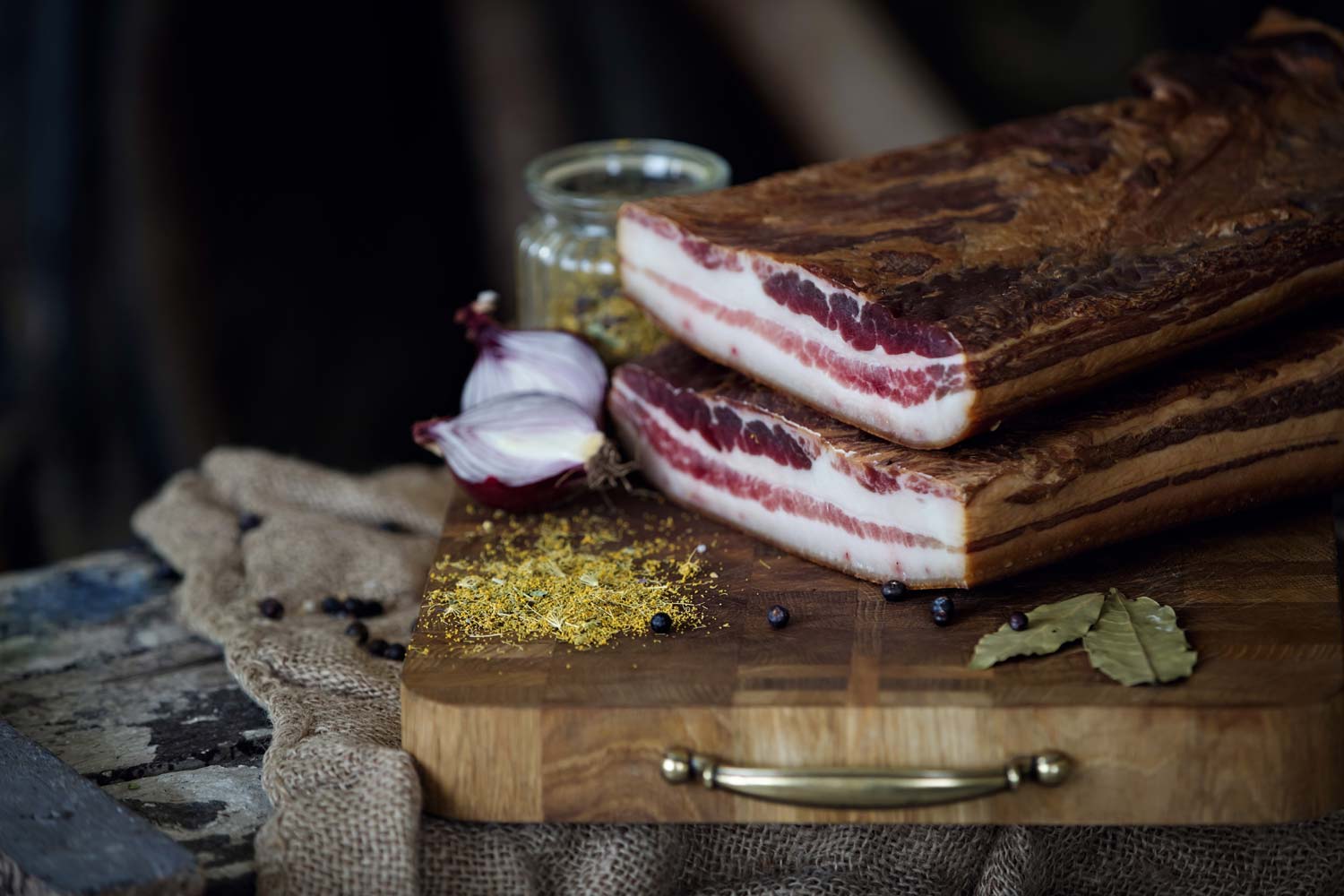 Pork bacon Miestiečių