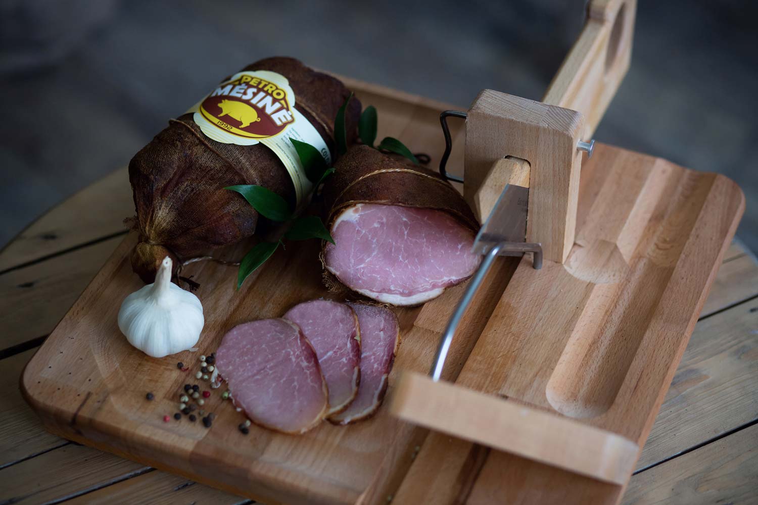 Pork ham without bacon