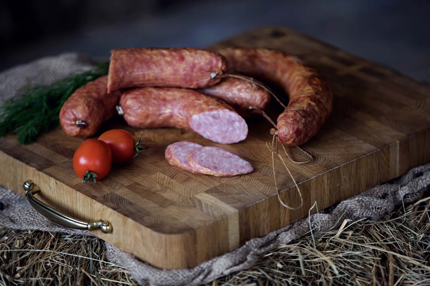 Sausage of senior citizens