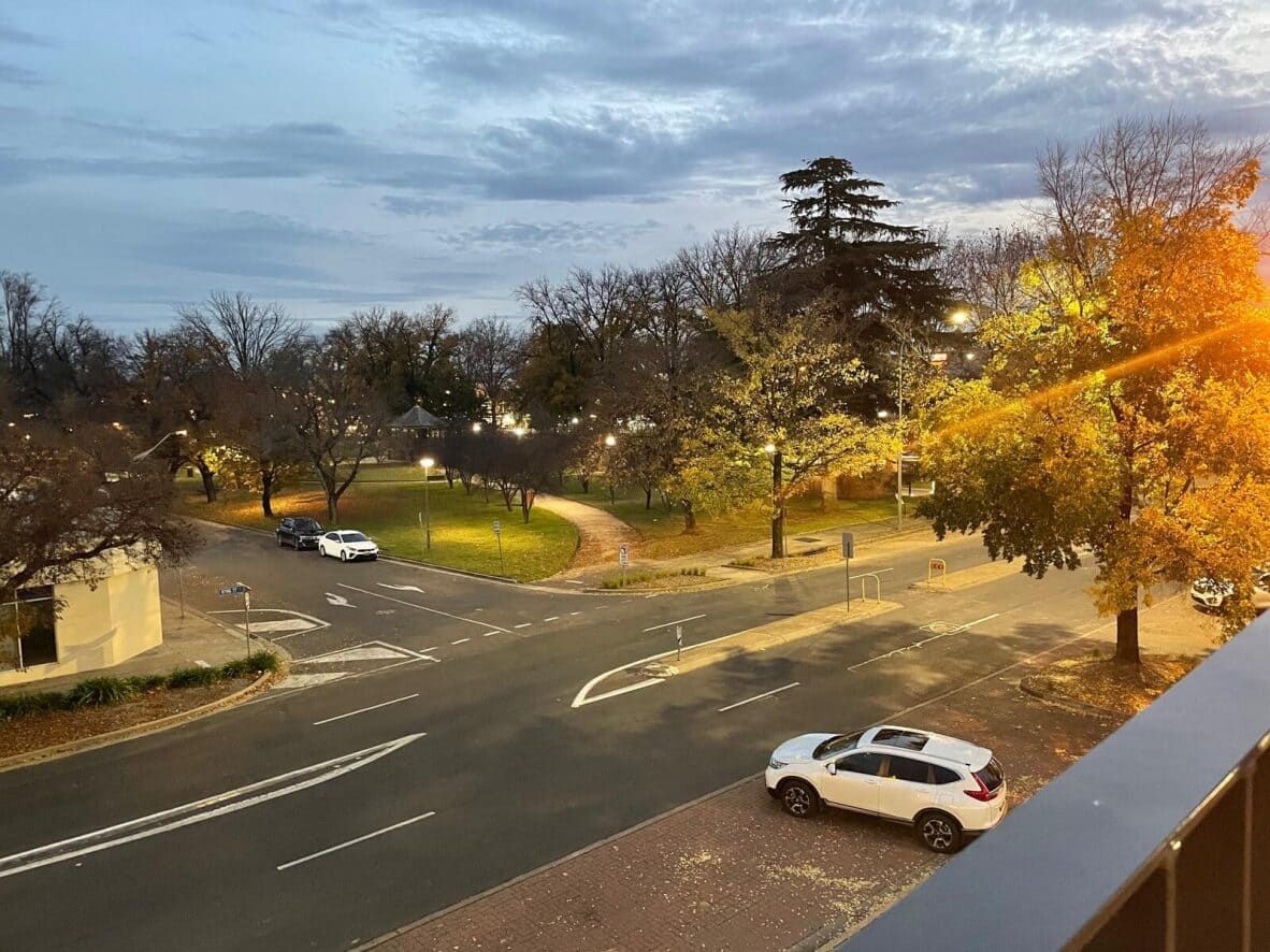 A T-shaped oad with Cars Crossing at an Intersection — Bustin' Free Earthworks in Orange, NSW