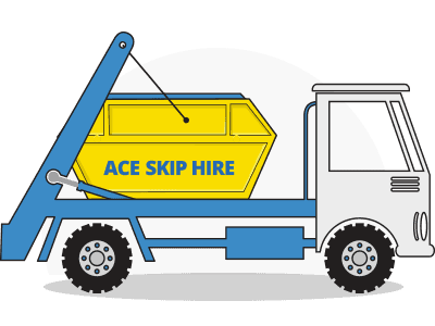 skip hire vehicle