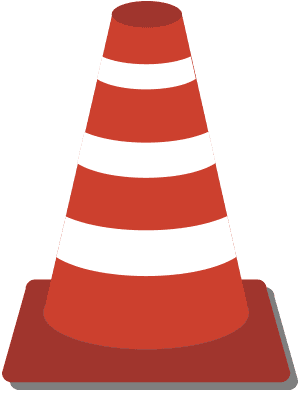 road safety cone