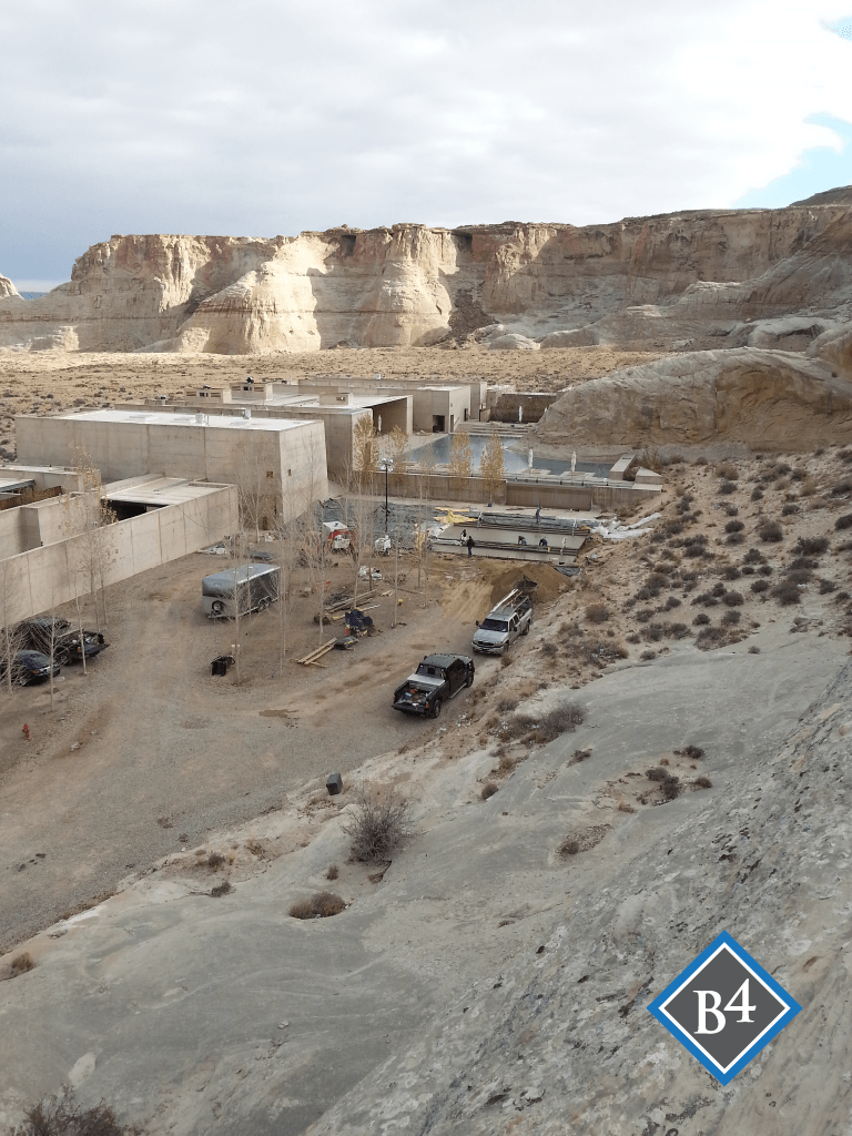 Underground Utilities — Amangiri Resort 2013 in Cedar City, UT