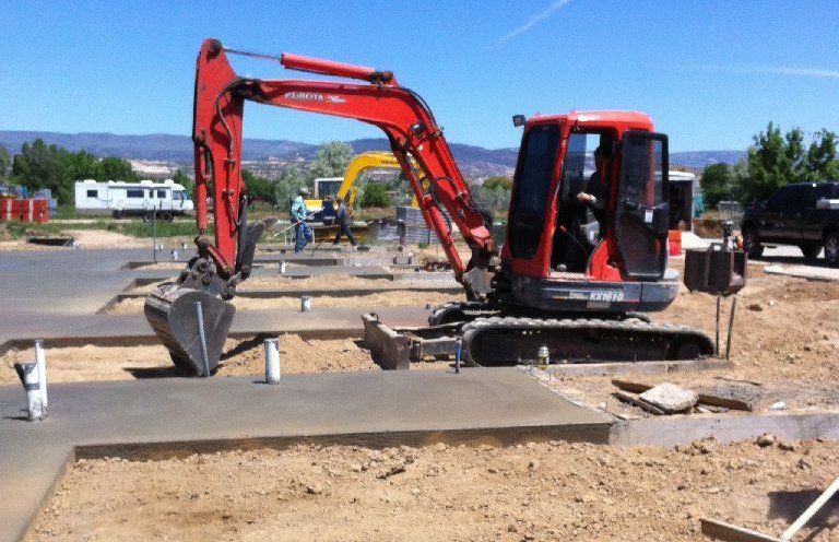 Concrete Contracting — Concrete Paving Job in Cedar City, UT