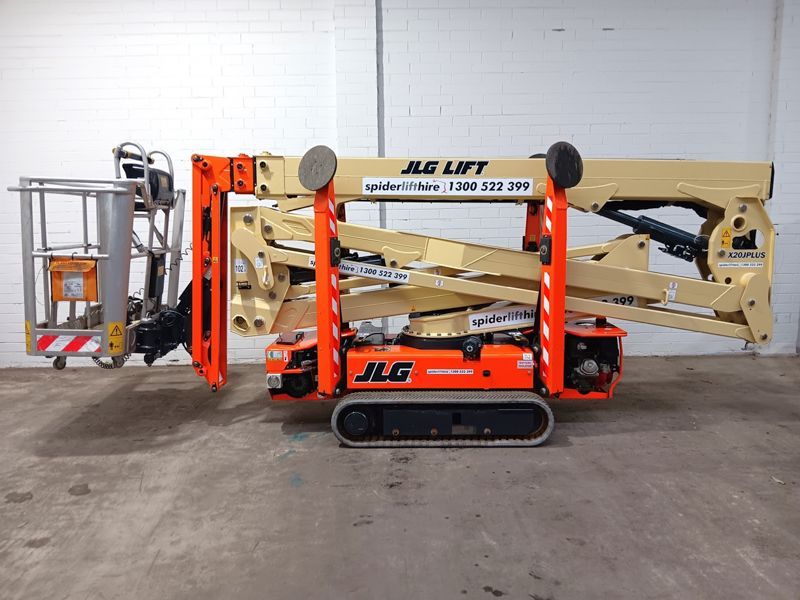 JLG X20J Plus Spider Lift – 20m Compact Crawler Boom