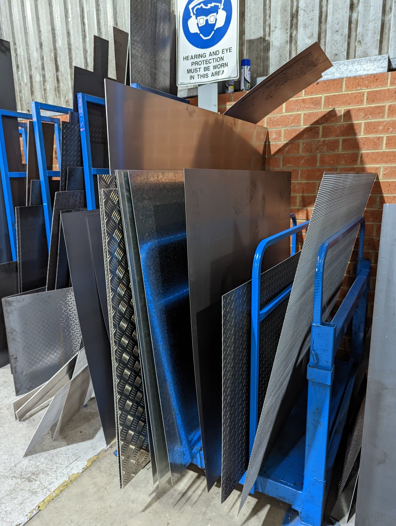 Mild Steel Rack — Moolap, VIC — Betta Steel